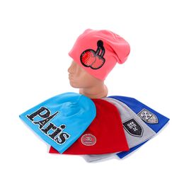 Фотография Шапка детская на девочку DI1419 mix р.4-10 "Mabi" недорого оптом от прямого поставщика