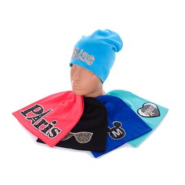 Фотография Шапка детская на девочку DI1420 mix р.4-10 "Mabi" недорого оптом от прямого поставщика