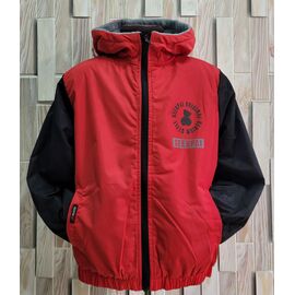 Фотография Куртка детская демисезонная на мальчика 1153 red р.100-130 "Bravo" недорого оптом от прямого поставщика