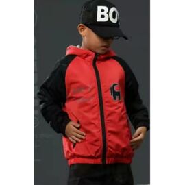 Фотография Куртка детская демисезонная на мальчика 1156 red р.100-130 "Bravo" недорого оптом от прямого поставщика