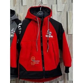 Фотография Куртка детская демисезонная на мальчика 2321 red р.110-140 "Bravo" недорого оптом от прямого поставщика