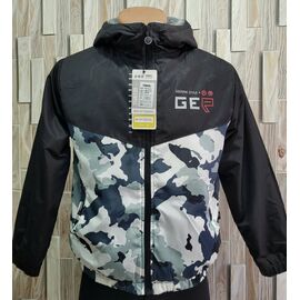 Фотография Куртка детская демисезонная на мальчика 5522 black-navy р.140-170 "Bravo" недорого оптом от прямого поставщика