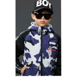 Фотография Куртка детская демисезонная на мальчика 5525 blue р.140-170 "Bravo" недорого оптом от прямого поставщика