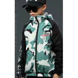 Фотография Куртка детская демисезонная на мальчика 5525 green р.140-170 "Bravo" недорого оптом от прямого поставщика