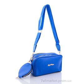 Фотография Сумка женская 2132-2 blue 13*21*9 см, "David Polo" недорого оптом от прямого поставщика