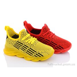 Фотография Кроссовки детские модные Весна/осень 6999-1-4 mix (12 пар р.26-31) "Red Hat" недорого оптом от прямого поставщика