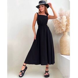 Фотография Платье летнее женское 105 black р.42-48 "Adam&Eva" недорого оптом от прямого поставщика