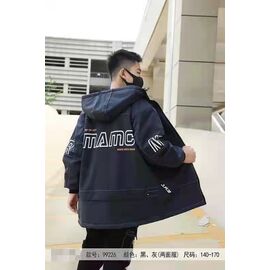 Фотография Куртка детская демисезонная на мальчика 99226 navy р.140-170 "Bravo" недорого оптом от прямого поставщика