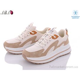 Кросівки жіночі модні Весна/осінь YB005-4 (8 пар р.36-41) "Aba" недорого оптом від прямого постачальника