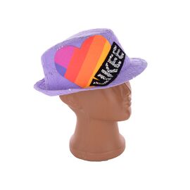 Фотография Панама детская на девочку CH04-6 purple р.50-54 "Mabi" недорого оптом от прямого поставщика