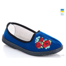 Фотография Тапки женские для дома Весна/осень Киев вышивка (7 пар р.37-42) "Slippers" недорого оптом от прямого поставщика