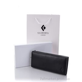 Фотография Кошелек женский B037-1027 black 9*18*2 см, "GLAMORTA" недорого оптом от прямого поставщика