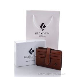 Гаманець чоловічий B019-10 brown 8*10*2 см, "GLAMORTA" недорого оптом від прямого постачальника