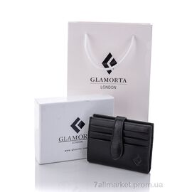 Гаманець чоловічий B019-10 black 8*10*2 см, "GLAMORTA" недорого оптом від прямого постачальника