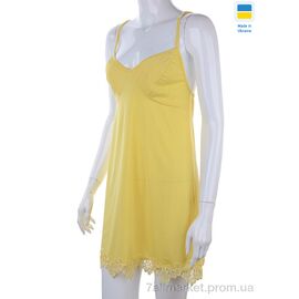 Фотография Ночная рубашка Весна/осень 8289 yellow (3 шт. р.сетка 46-50) "Nadia & Natali" недорого оптом от прямого поставщика