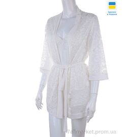 Фотография Ночная рубашка Весна/осень 0511 white (3 шт. р.сетка S-L) "Nadia & Natali" недорого оптом от прямого поставщика