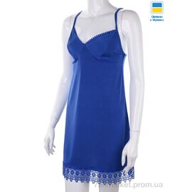 Фотография Ночная рубашка Весна/осень 8288 d.blue батал (3 шт. р.сетка 50-54) "Nadia & Natali" недорого оптом от прямого поставщика