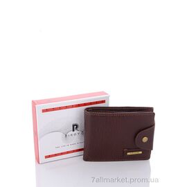 Гаманець чоловічий D0208 brown 9*11*2 см, "GLAMORTA" недорого оптом від прямого постачальника