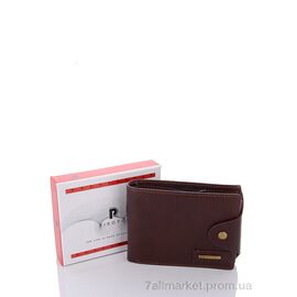 Гаманець чоловічий D0538 brown 10*12*2.5 см, "GLAMORTA" недорого оптом від прямого постачальника