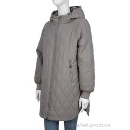 Фотография Куртка женская Весна/осень 22-551 d.grey (5 шт. р.сетка 48-56) "Hope" недорого оптом от прямого поставщика