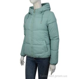 Фотография Куртка женская Весна/осень 979 green (5 шт. р.сетка M-3XL) "Hope" недорого оптом от прямого поставщика