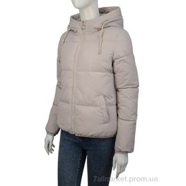 Фотография Куртка женская Весна/осень 979 beige (5 шт. р.сетка M-3XL) "Hope" недорого оптом от прямого поставщика