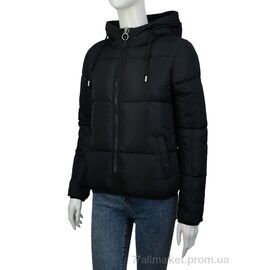Фотография Куртка женская Весна/осень 979 black (5 шт. р.сетка M-3XL) "Hope" недорого оптом от прямого поставщика