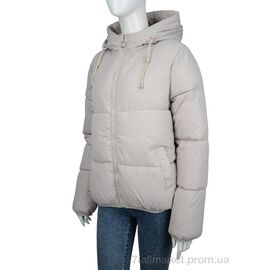 Фотография Куртка женская Весна/осень 8265 beige (5 шт. р.сетка 50-58) "Hope" недорого оптом от прямого поставщика