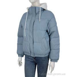 Куртка жіноча Весна/осінь 270 blue (6 шт. р.сіткаM-2XL) "Turn Hug" недорого оптом від прямого постачальника