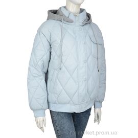 Фотография Куртка женская Весна/осень 910 grey (6 шт. р.сетка M-2XL) "Turn Hug" недорого оптом от прямого поставщика