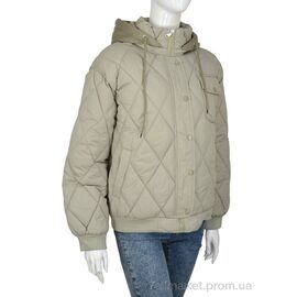 Фотография Куртка женская Весна/осень 910 green (6 шт. р.сетка M-2XL) "Turn Hug" недорого оптом от прямого поставщика