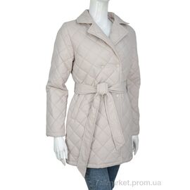Куртка жіноча Весна/осінь 1108-2 beige (5 шт. р.сіткаM-2XL) "Turn Hug" недорого оптом від прямого постачальника