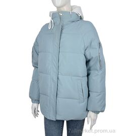 Куртка жіноча Весна/осінь 8208 l.blue (5 шт. р.сіткаM-2XL) "Turn Hug" недорого оптом від прямого постачальника