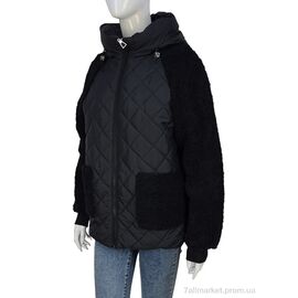 Фотография Куртка женская Весна/осень 2308 black (4 шт. р.сетка M-2XL) "Hope" недорого оптом от прямого поставщика