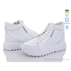 Черевики жіночі стильні Весна/осінь 7070-R білий (6 пар р.36-40) "A.N.I.One" недорого оптом від прямого постачальника