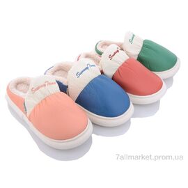 Тапки жіночі для будинку Весна/осінь WP8109 mix (12 пар р.36-41) "Deshman" недорого оптом від прямого постачальника