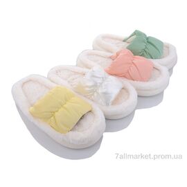 Тапки жіночі для будинку Весна/осінь WL8170 mix (12 пар р.36-41) "Deshman" недорого оптом від прямого постачальника