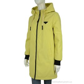 Фотография Куртка женская Весна/осень 22-10 yellow (5 шт. р.сетка S-2XL) "Hope" недорого оптом от прямого поставщика