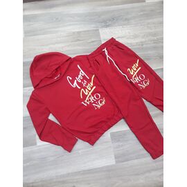 Костюм дитячий спортивний на хлопчика 8718 red р.8-12 "iBamBino" недорого оптом від прямого постачальника