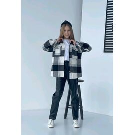 Фотография Рубашка детская на девочку 8763 black р.128-164 "iBamBino" недорого оптом от прямого поставщика