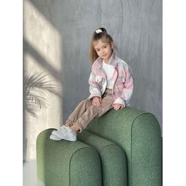 Сорочка дитяча на дівчинку 8765 pink р.104-122 "iBamBino" недорого оптом від прямого постачальника