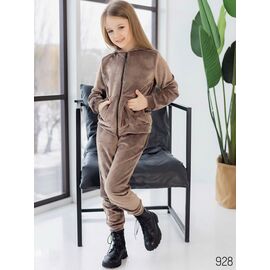 Костюм дитячий спортивний на дівчинку M928 brown р.122-164 "iBamBino" недорого оптом від прямого постачальника