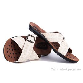 Фотография Шлепки детские летние  7180 подр/бел. (6 пар р.36-39) "Selena" недорого оптом от прямого поставщика