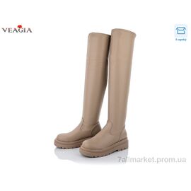 Ботфорти жіночі Весна/осінь M28-4 стрейч (6 пар р.36-40) "Veagia-ADA" недорого оптом від прямого постачальника