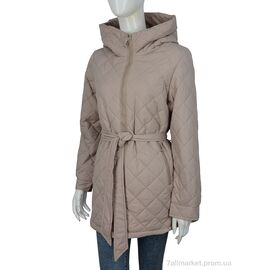 Фотография Куртка женская Весна/осень 3078 beige (4 шт. р.сетка M-2XL) "Hope" недорого оптом от прямого поставщика