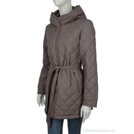 Фотография Куртка женская Весна/осень 3078 brown (4 шт. р.сетка M-2XL) "Hope" недорого оптом от прямого поставщика