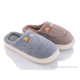 Фотография Тапки мужские домашние Весна/осень TK2023-10 mix (24 пар р.40-45) "Lion" недорого оптом от прямого поставщика