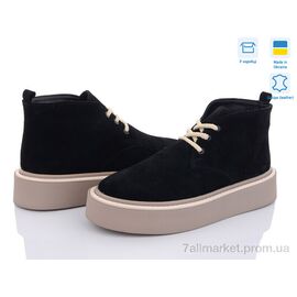 Фотография Ботинки женские стильные Весна/осень 7001-39 ч. з. (6 пар р.36-40) "A.N.I.One" недорого оптом от прямого поставщика