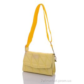 Фотография Сумка женская 2138-1 yellow 13*21*6 см, "David Polo" недорого оптом от прямого поставщика