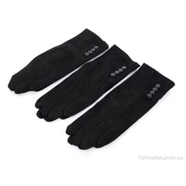 Фотография Перчатки женские Весна/осень Тонкий замш N1 (12 шт. р.сетка 6,5-8,5) "KUINH" недорого оптом от прямого поставщика